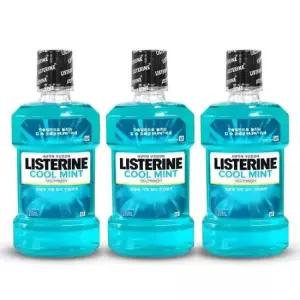 리스테린 쿨민트 입냄새제거 구강청결제 가글 250ml 3개