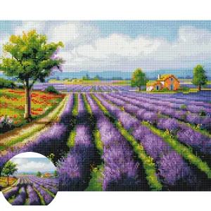 아트조이 라벤더 풍경 (캔버스) 보석십자수 40x50