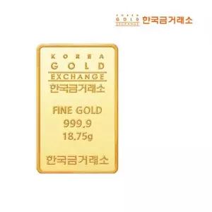 한국금거래소 24K 순금 말 골드바 37.5g