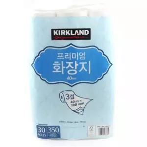 커클랜드 코스트코 프리미엄 3겹 휴지 40m x 30롤 코스트코