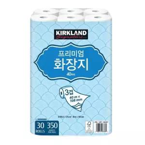 커클랜드 시그니춰 프리미엄 3겹화장지40m x 30롤 {QHJ}
