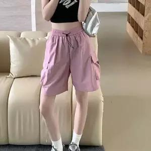캐주얼반바지 스트링 반바지 카고 밴딩 RNR-0163