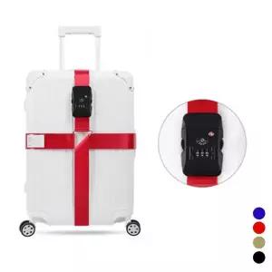 [하프클럽/셀럽하우스]벨트 캐리어 십자 스트랩 잠금 TSA