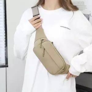 힙색 남여공용 커플 패션 아이템 미니멀 사이즈