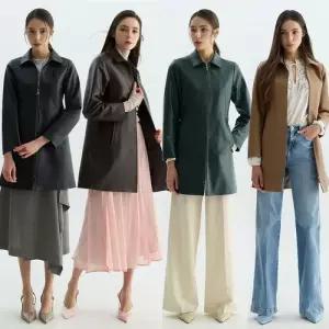 26FW 여성 램스킨 가죽코트_637963