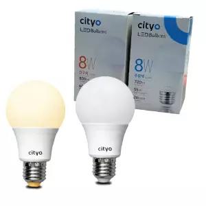 LED 안정기내장형 램프 벌브 백열등 벌브형전구 CITYO 씨티오8W 전구다마