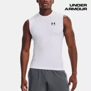언더아머 UNDER ARMOUR 남성 HeatGear 슬리브리스 1361522-100