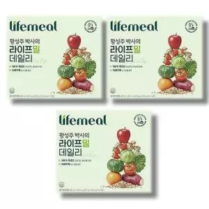 이롬 황성주 박사의 라이프밀 데일리 30g x 14포 동결건조 1일1생식 3박스