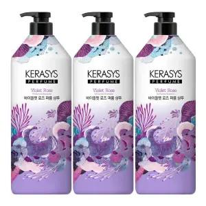 케라시스 퍼퓸 바이올렛 로즈 샴푸 1L 3개 728297