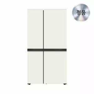 LG 디오스 AI 오브제컬렉션 S834MEE111 매직스페이스 냉장고 베이지 832L-킴스