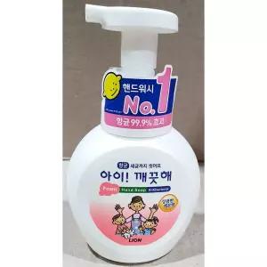 손세정제(아이깨끗해 거품형 레몬향 250ml) X18 [BNU96565]