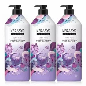 케라시스 퍼퓸 바이올렛 로즈 샴푸 1L 3개
