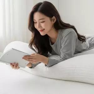 순면 피그먼트워싱 바디필로우 커버 누빔 롱쿠션 긴베개커버
