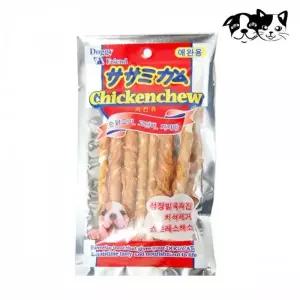 [하프클럽/셀럽하우스]개껌 애견간식 강아지껌 개간식 강아지 애견용품 딩고껌 강아지닭고기 6p