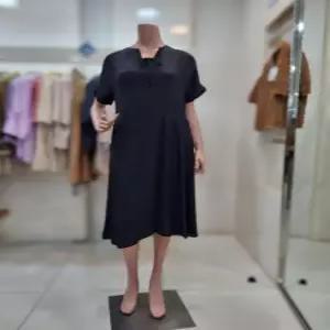 세이브존06 넥배색플레어원피스 A4M3O675