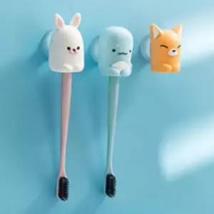 미킵 ROV710Q8 애니멀 캐릭터 거꾸로 칫솔꽂이 홀더