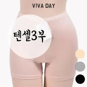 BS VIVADAY-A101 데일리 3부 속바지 겨울 여성속바지 원피스 치마 베이직속바지 면속바지