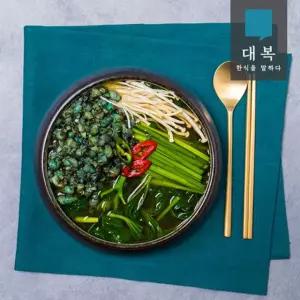 대복 아욱 다슬기 해장국 500g x 5팩(국내산 아욱, 구수하고 시원한 국물)