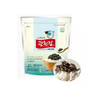 [셀러허브]광천김 바삭바삭 해물 모둠 김자반 40g 10봉 (S51149657)