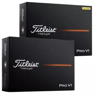 타이틀리스트 Pro V1 골프공 2025년 12개입 1더즌