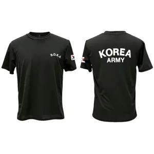 반팔 쿨링 코리아아미 티셔츠 ROKA 로카티 S13474
