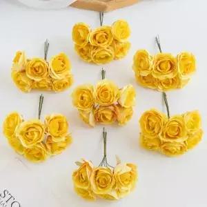 인공 꽃 장미 꽃다발 홈 룸 데코라 액세서리 화환 웨딩 신부 어머니의 날 Diy 선물 상자 스크랩북