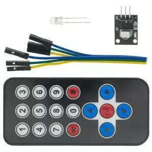 Arduino Raspberry Pi용 적외선 IR 무선 원격 제어 모듈 키트 DIY HX1838