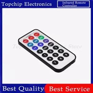 범용 IR 적외선 원격 컨트롤러 익스텐더 학습 21 키보드 무선 TV 박스 MP3 플레이어