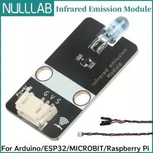 38KHz IR 적외선 송신기 모듈 Arduino ESP32 Raspberry Pi MICR용 쉘 PH2.0 인터페이스가 있는 디지털 5V