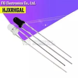 LED 적외선 이미터 및 IR 리시버 다이오드 3mm 940nm 50 쌍 100PCs