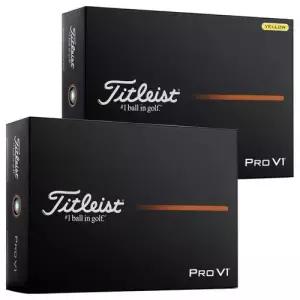 타이틀리스트 Pro V1 골프공 2025년 12개입 1더즌