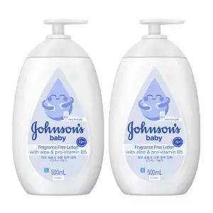 존슨즈베이비 존슨즈 화이트 로션 500ml 2개 912707