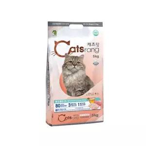 고양이 건식 사료 캐츠랑 5kg 반려묘 성장단계 전 연령 먹이