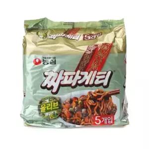 농심 짜파게티봉지 140g x 5개x8팩 박스