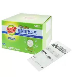 3M 스카치브라이트 대형 일반형 대용량 더블액션 플러스 물걸레 청소포 60매