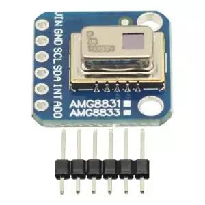 AMG8833 8x8 열 카메라 센서 IR 적외선 온도 Arduino Raspberry 용 어레이 이미징