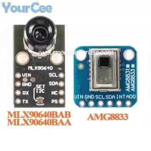 열 카메라 어레이 온도 센서 AMG8833 IR MLX90640 MLX90640BAB MLX90640BAA 적외선 MLX90640ESF-BAB 8x8