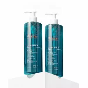 [피지말끔/약산성] 아벤느 클리낭스 클렌징 젤 400ml 더블 기획