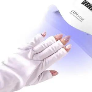 자외선 네일팁 자외선차단 장갑 차단 네일장갑 네일 셀프네일 40cm 22cm
