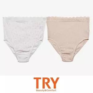 고품질 레이스밴드 골지면 속옷 디자인 임산부용 산모 임산부 여성 골지 임부팬티 임부복팬티 WFPXSWR