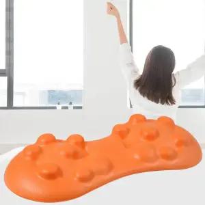 허리 스트레칭 베개 허리마사지기 지압 패드