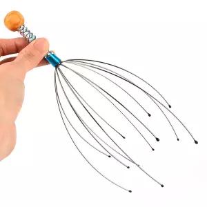 핸디 두피마사지빗 셀프 헤어 지압 쿠션 머리마사지 쿠션브러쉬 머리브러쉬