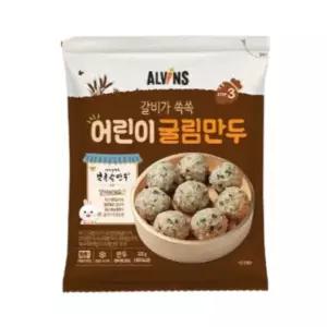 엘빈즈 갈비가 쏙쏙 어린이 굴림만두 3개 225g x 3505720
