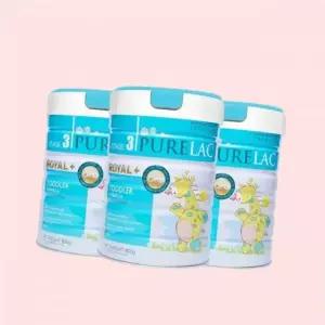 퓨어락로열플러스 분유 3단계 (12 36개월) 800g 3캔 4637103