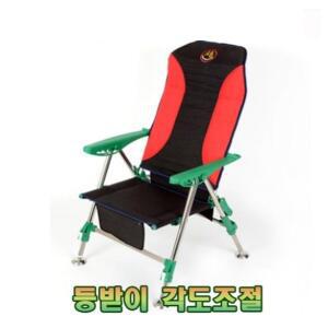 섬 오리발스파이크 4발조절낚시의자/캠핑의자