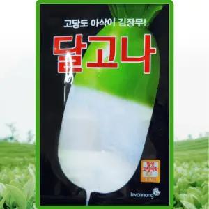 김장무 씨앗 2000립 달고나 가을무씨 종자