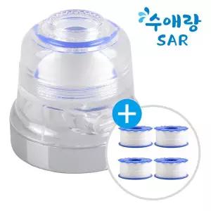 수애랑 주방 코브라 수압상승 녹물 정수+필터 4P 세트