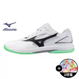 [Mizuno] 미즈노 탁구화 웨이브 드라이브9 (화이트x블랙x라이트그린)