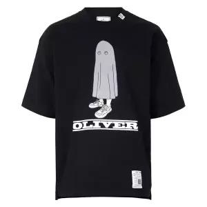 미하라야스히로 올리버 블랙 남성 반팔 티셔츠 A15TS651 BLACK
