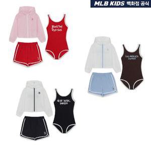[AK원주점] [MLB KIDS] 걸즈 스트릿 메쉬 후드집업 3P 세트 _ 7FSWB0863